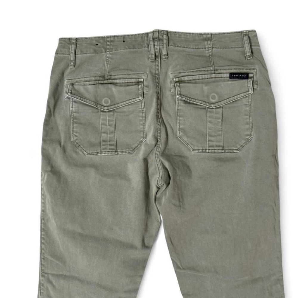 Sanctuary standard surplus green utility crop chino cargo pants Size 27 - Picture 3 of 8